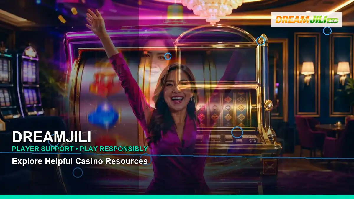 DREAMJILI right close-up mobile casino app highlighting mobile-friendly casino play