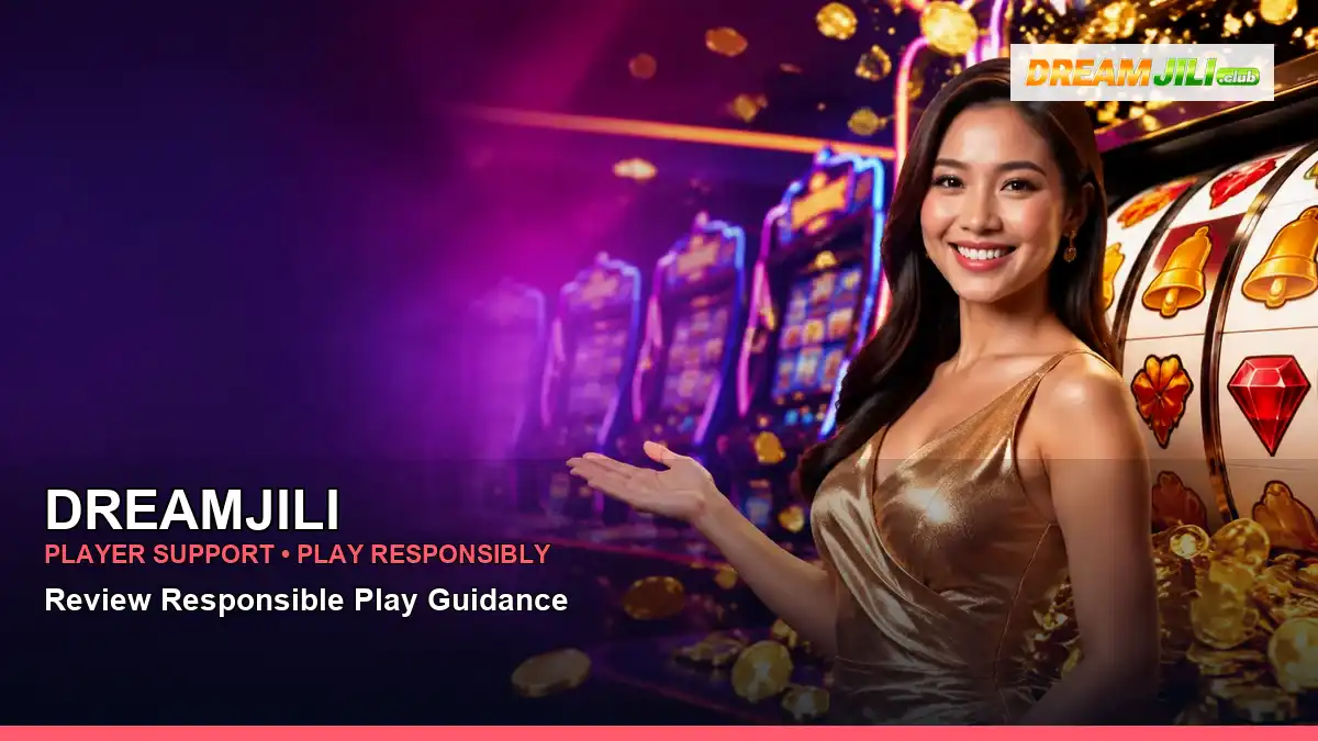 DREAMJILI gold-lit jackpot slot games in a celebratory layout for Philippine players